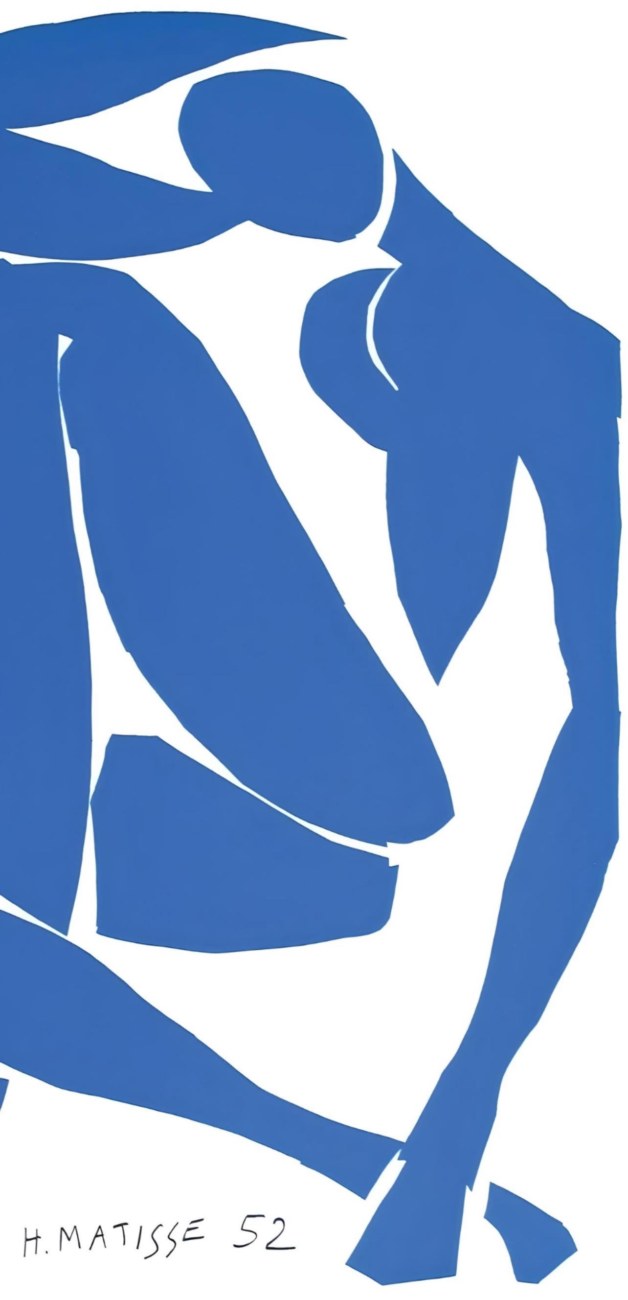 Matisse, Nu Bleu III (Duthuit 139), Verve: Revue Artistique (after) - Print by Henri Matisse