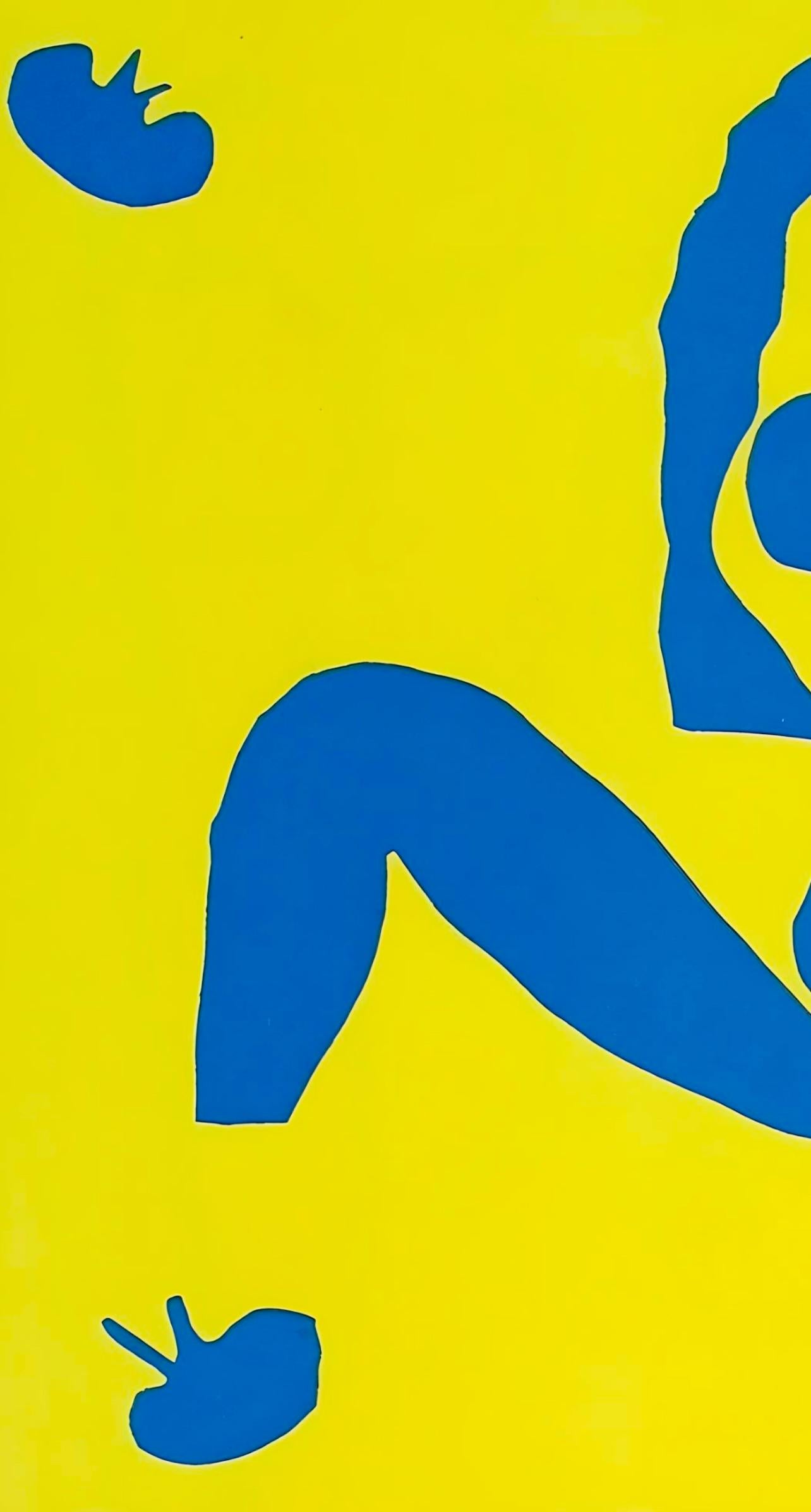 Matisse, Nu bleu, la grenouille (Duthuit 139), Verve: Revue Artistique (después) - Print Moderno de Henri Matisse