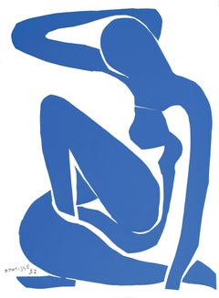 Vintage Matisse, Nu Bleu VI (Duthuit 139), Verve: Revue Artistique (after)