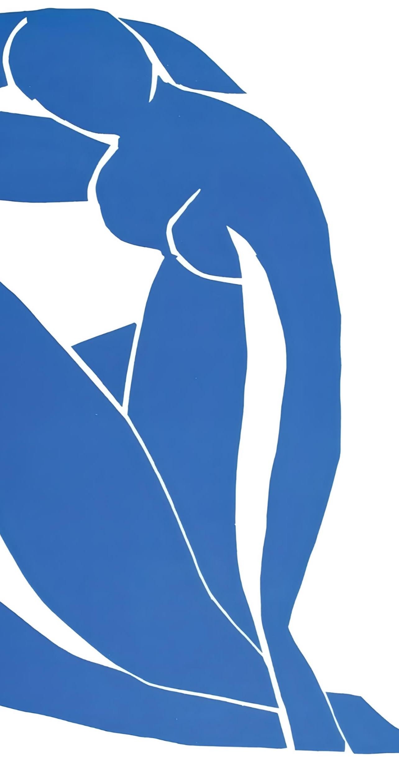 Matisse, Nu Bleu XII (Duthuit 139), Verve : Revue Artistique (après) - Print de Henri Matisse