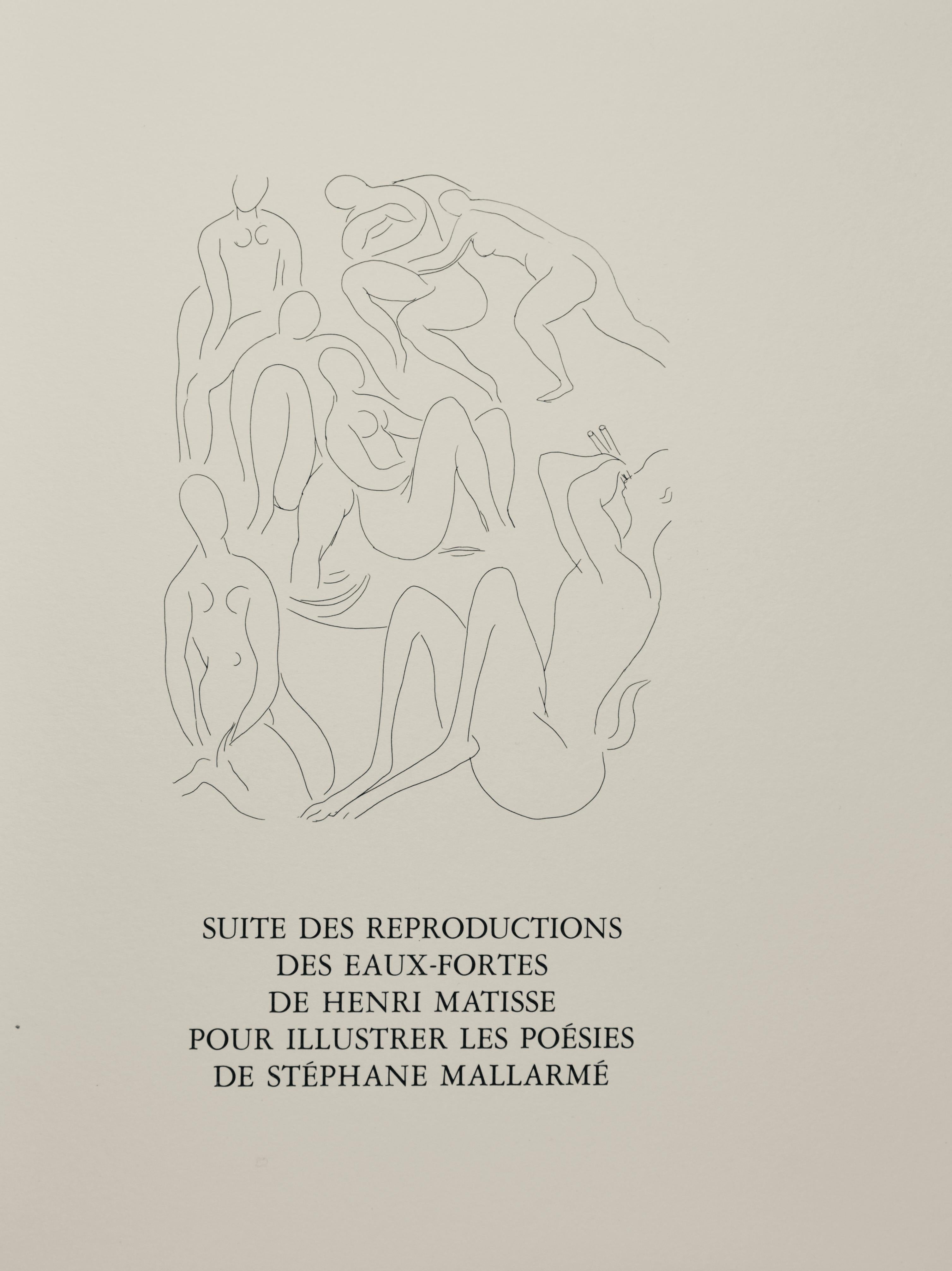 Matisse, Nymphes et faune (Nymphs and Faun), Poésies (after) For Sale 3