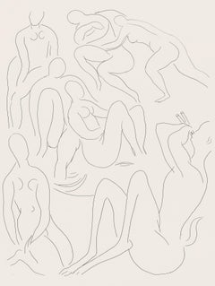 Vintage Matisse, Nymphes et faune (Nymphs and Faun), Poésies (after)