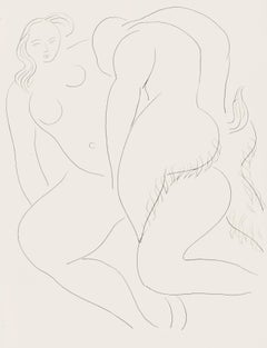 Matisse, Nymphes et faune, Poésies (d'après)