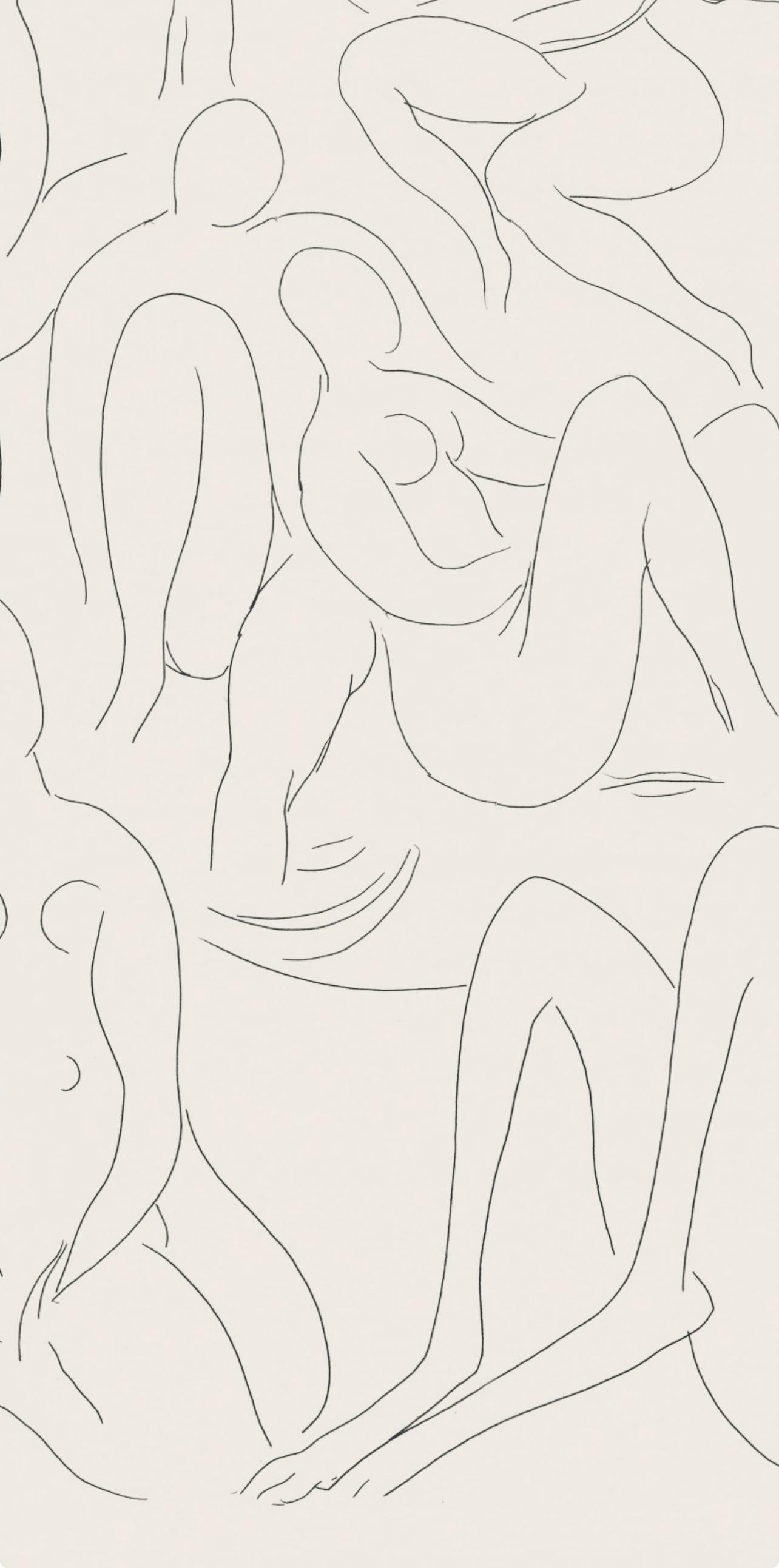 Medium: Lithograph on papier bouffant des Papeteries de Casteljoux paper
Year: 1970
Paper Size: 11.24 x 8.46 inches
Inscription: Unsigned and unnumbered, as issued
Notes: From the folio, Poésies de Stéphane Mallarmé, Eaux-fortes originales de Henri