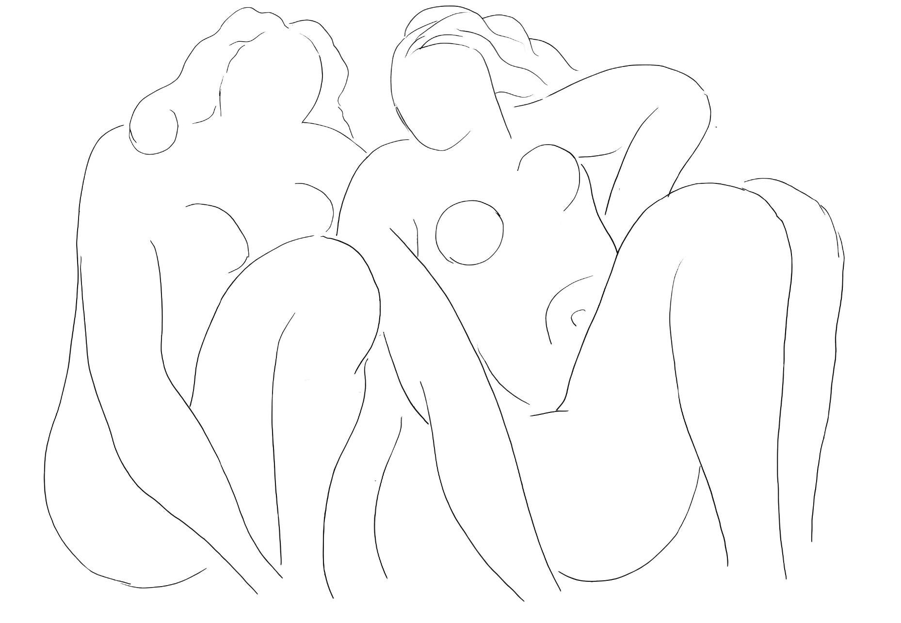 Matisse, Nymphes, Poésies de Stéphane Mallarmé (nach)