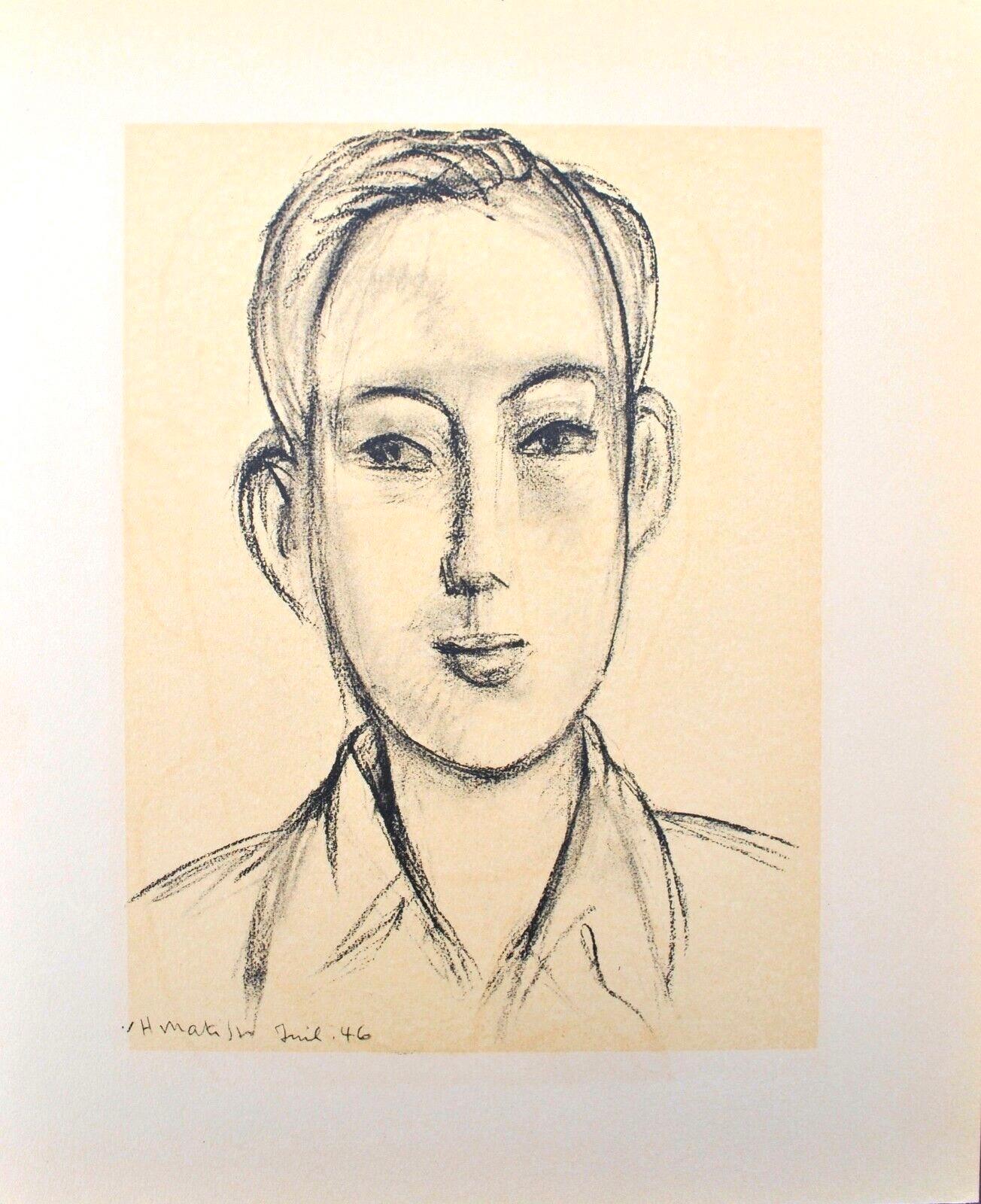 Matisse, Paul Matisse, Portraits par Henri Matisse (after) For Sale 4