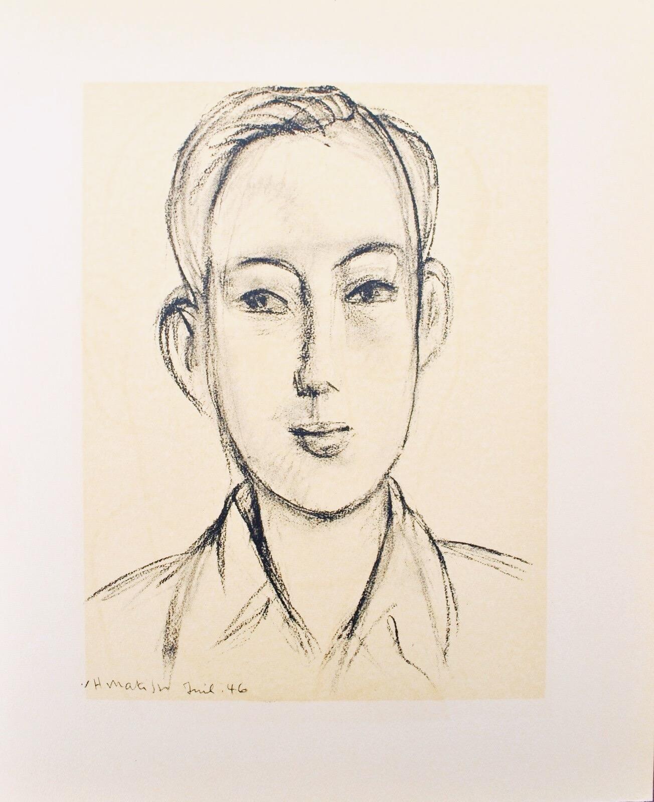Matisse, Paul Matisse, Portraits par Henri Matisse (after) For Sale 4