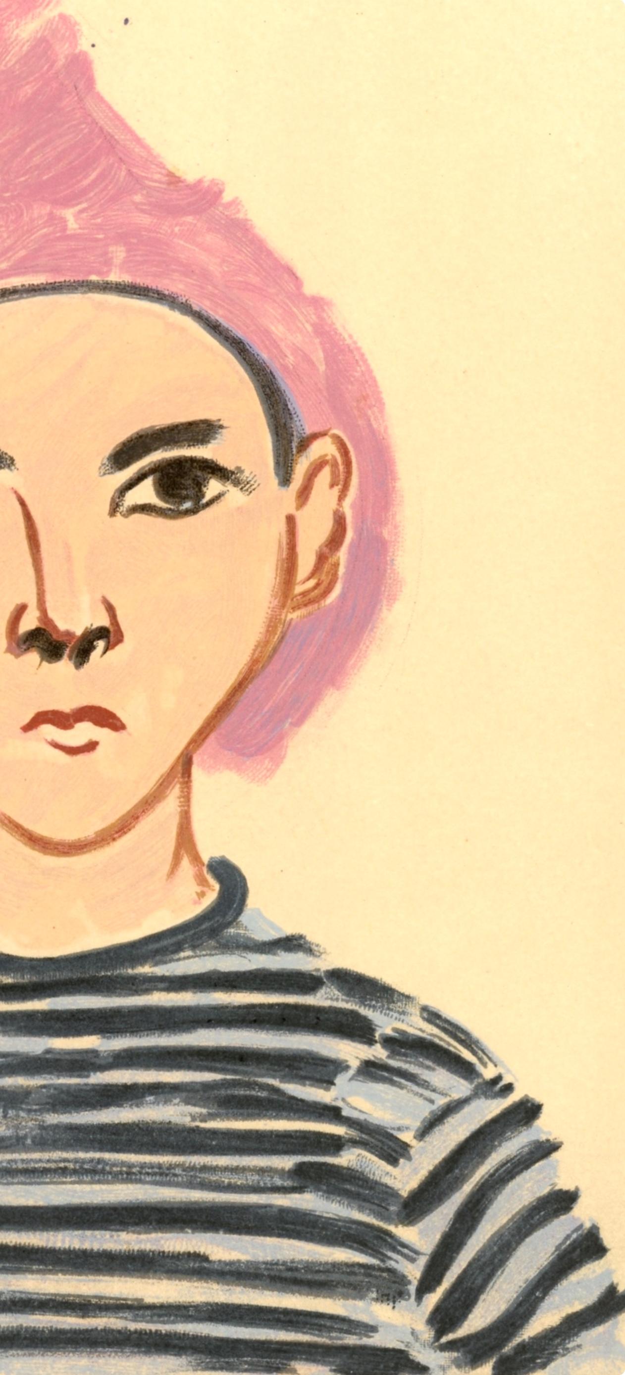 Matisse, Pierre Matisse, Portraits par Henri Matisse (after) For Sale 2