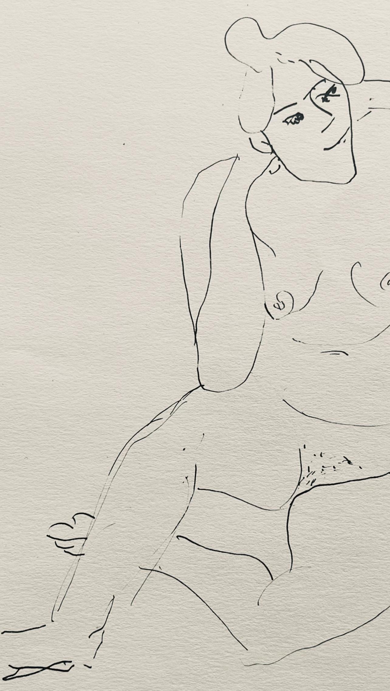 Matisse, Plume, Dessins de Henri-Matisse (d'après) - Moderne Print par Henri Matisse
