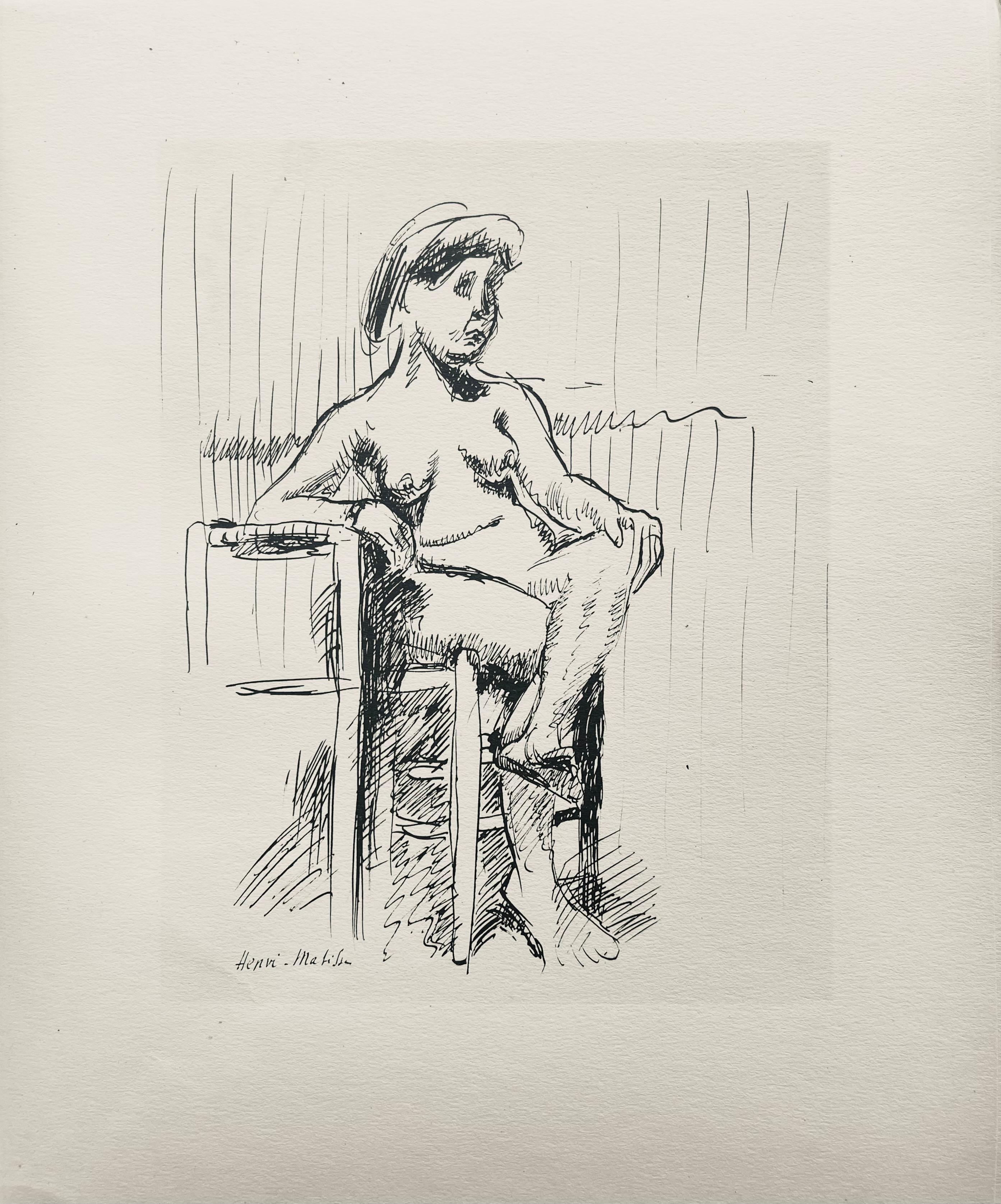 Matisse, Plume, Dessins de Henri-Matisse (d'après) en vente 1
