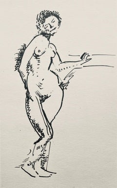 Antique Matisse, Plume, Dessins de Henri-Matisse (after)