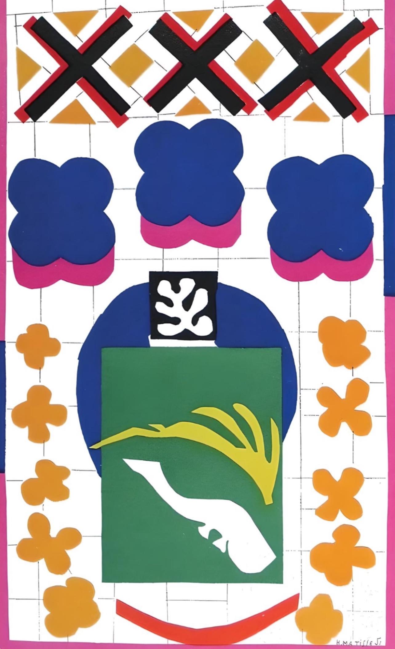 Matisse, Poisson chinois (Duthuit 139), Verve: Revue Artistique (nach) (Moderne), Print, von Henri Matisse