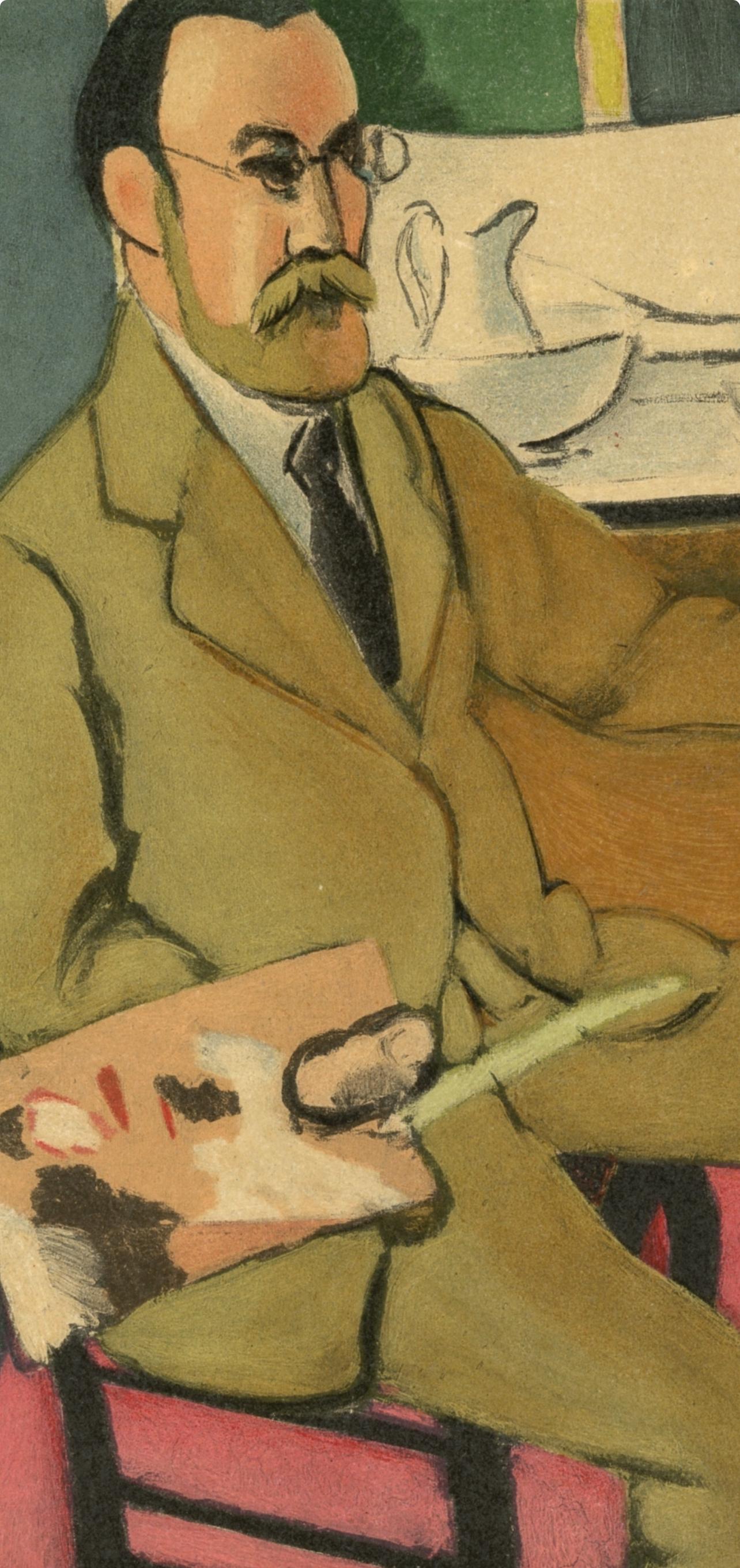 Matisse, Portrait de l´Artiste, Portraits par Henri Matisse (after) For Sale 1