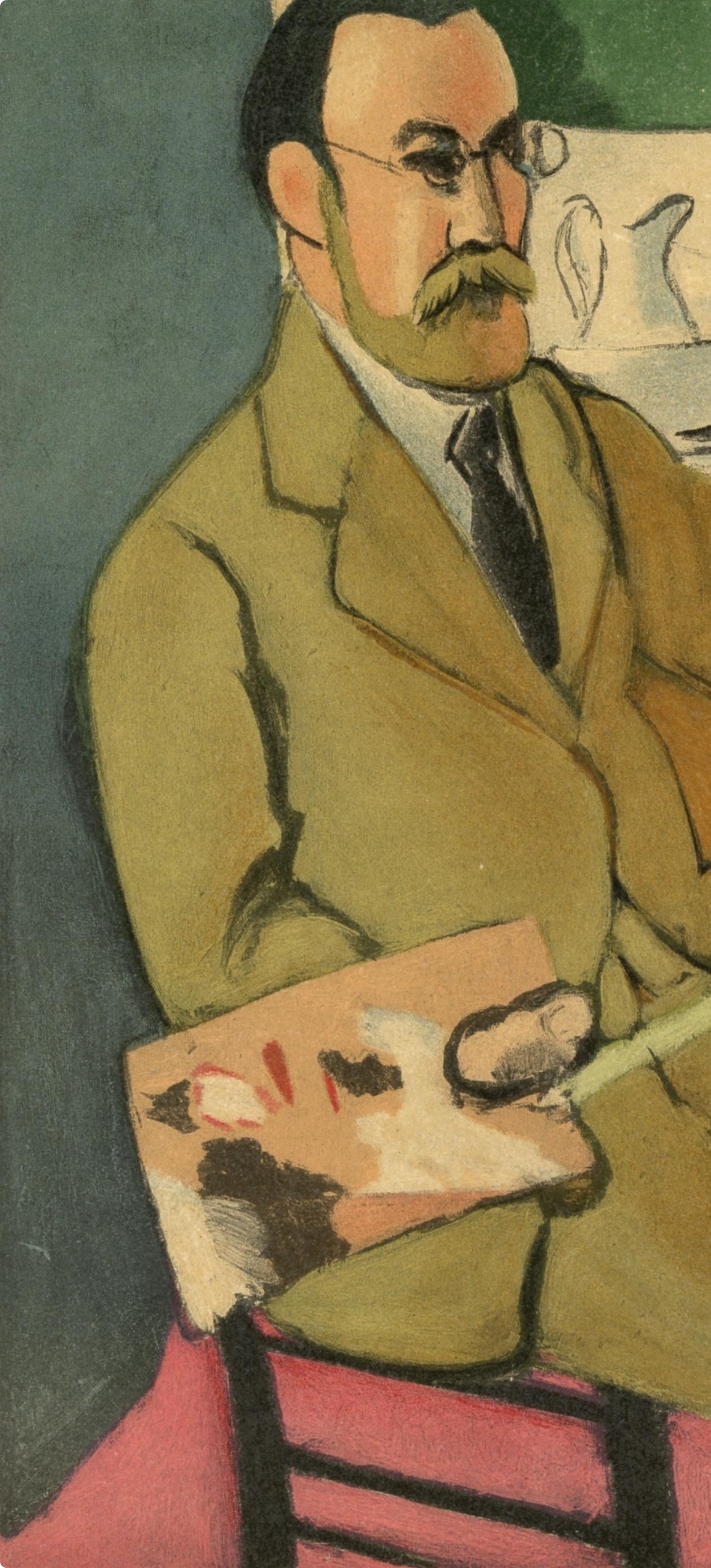 Matisse, Portrait de l´Artiste, Portraits par Henri Matisse (after) For Sale 2