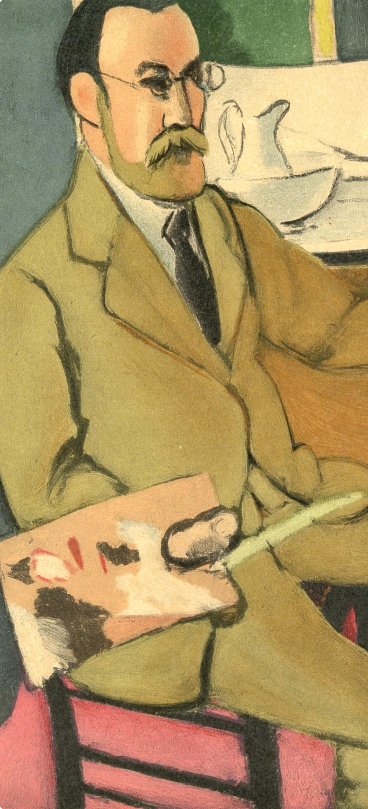 Matisse, Portrait de l´Artiste, Portraits par Henri Matisse (after) For Sale 2