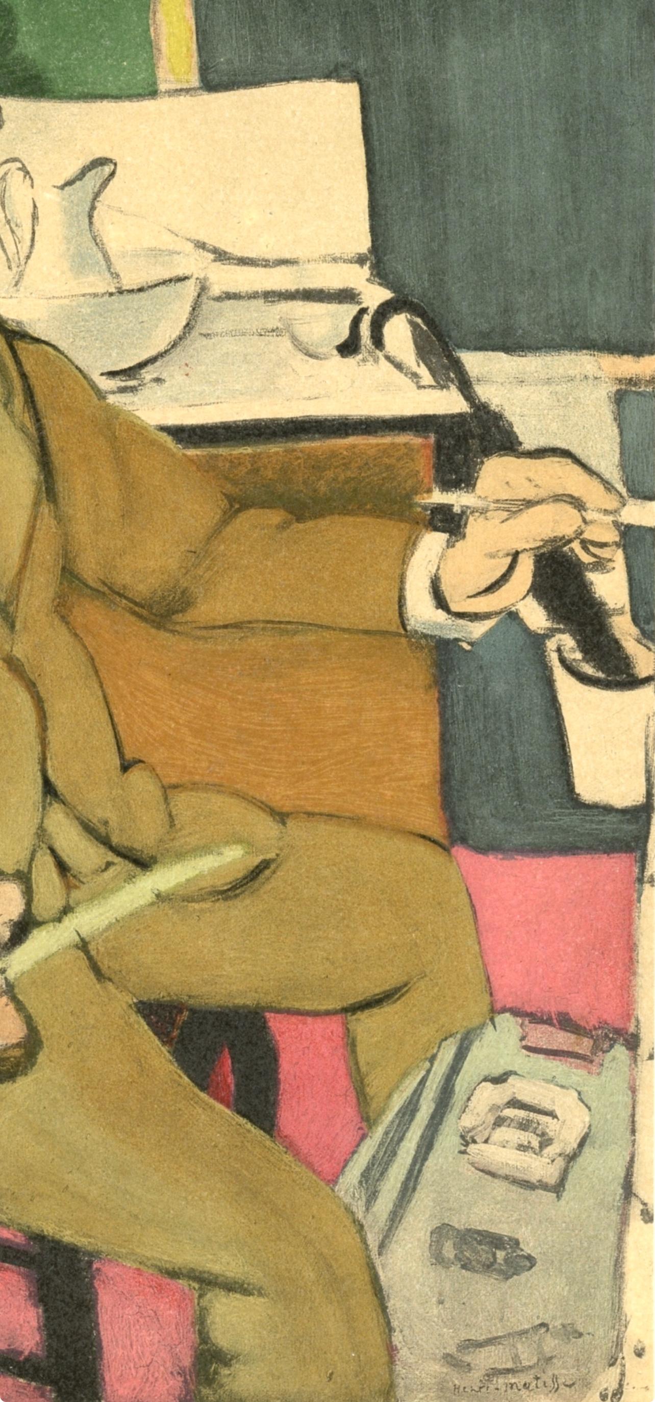 Matisse, Portrait de l´Artiste, Portraits par Henri Matisse (after) For Sale 3