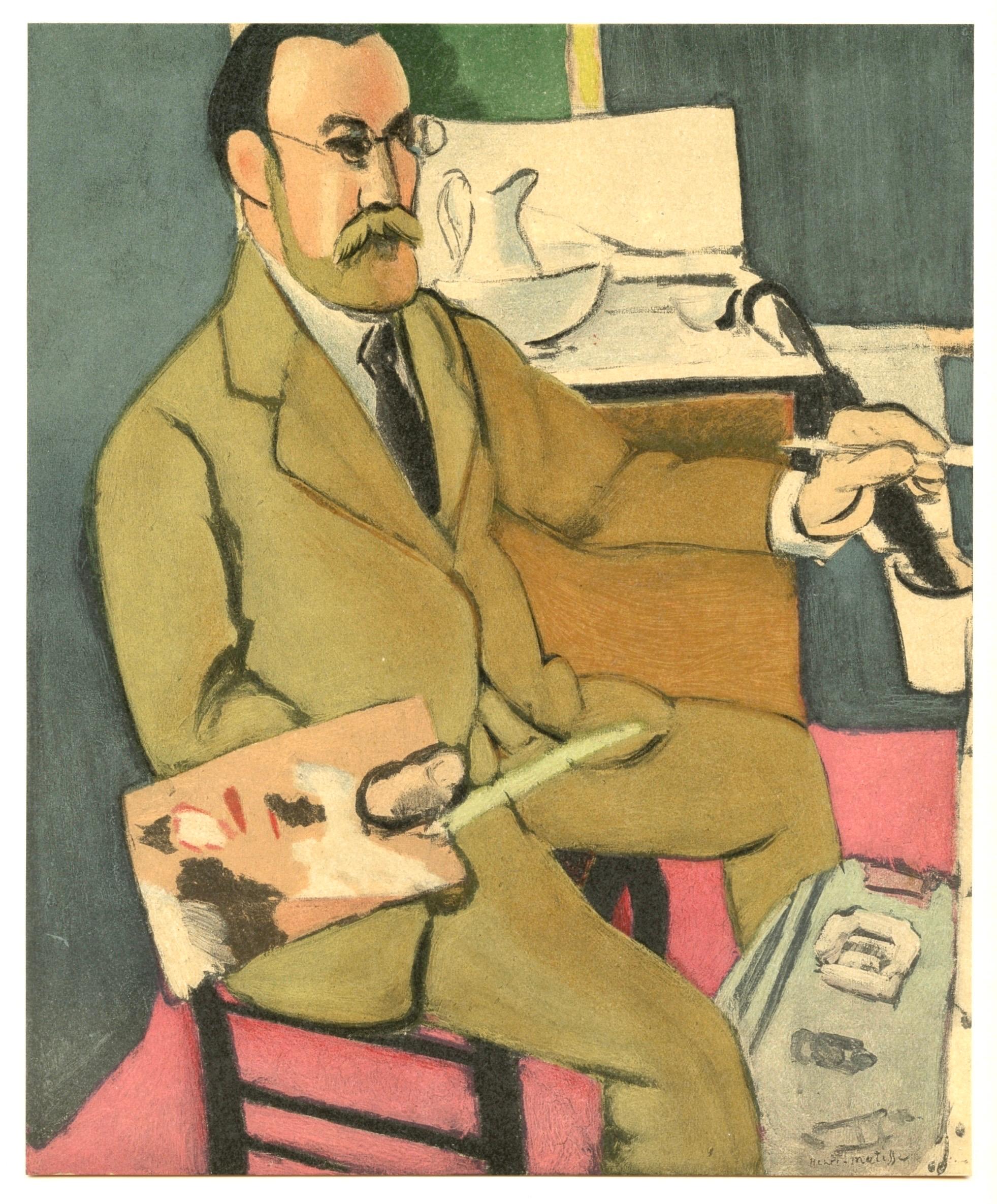 Matisse, Portrait de l´Artiste, Portraits par Henri Matisse (after) For Sale 4