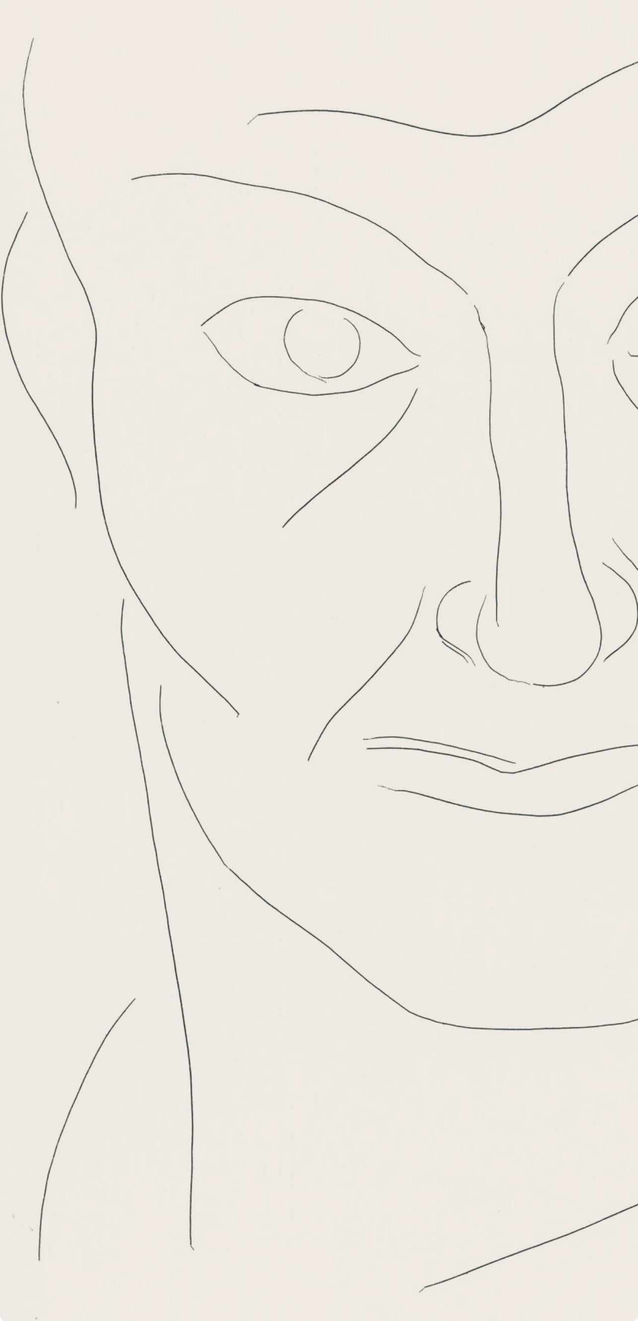 Matisse, Portrait of Baudelaire, Poésies (after) - Modern Print by Henri Matisse