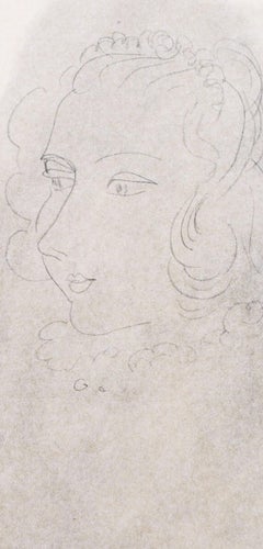 Henri Matisse, Princess Hamide S., Portraits by Henri Matisse, 1954 (after)