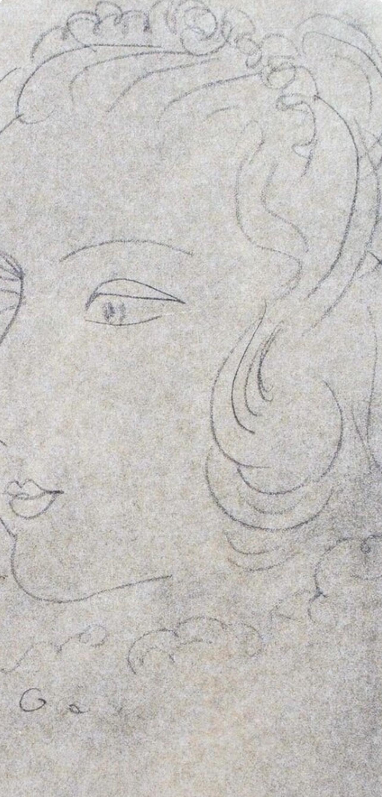 Matisse, Princesse Hamide S., Portraits d'Henri Matisse (d'après) en vente 3