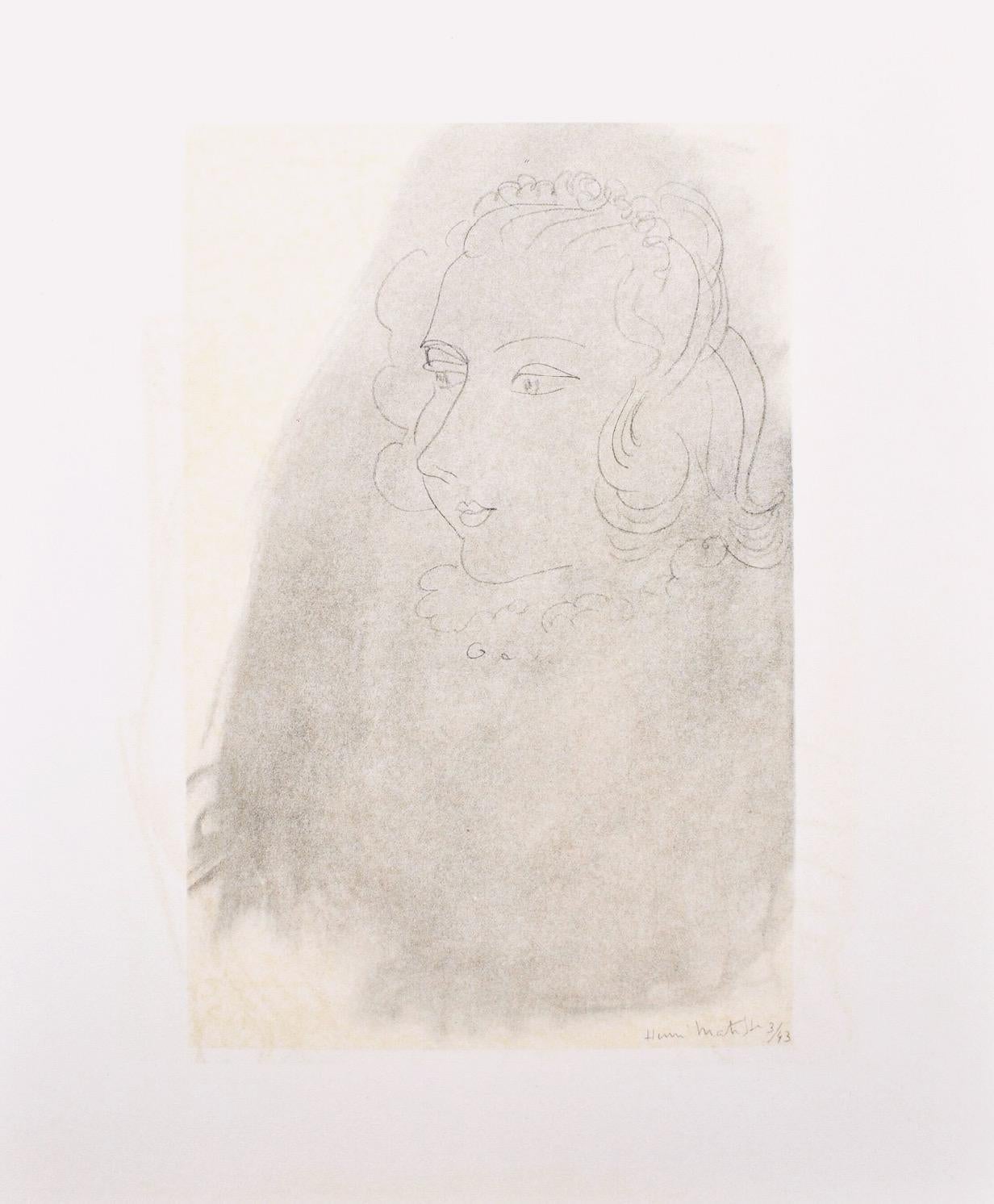 Matisse, Princesse Hamide S., Portraits par Henri Matisse (after) For Sale 4
