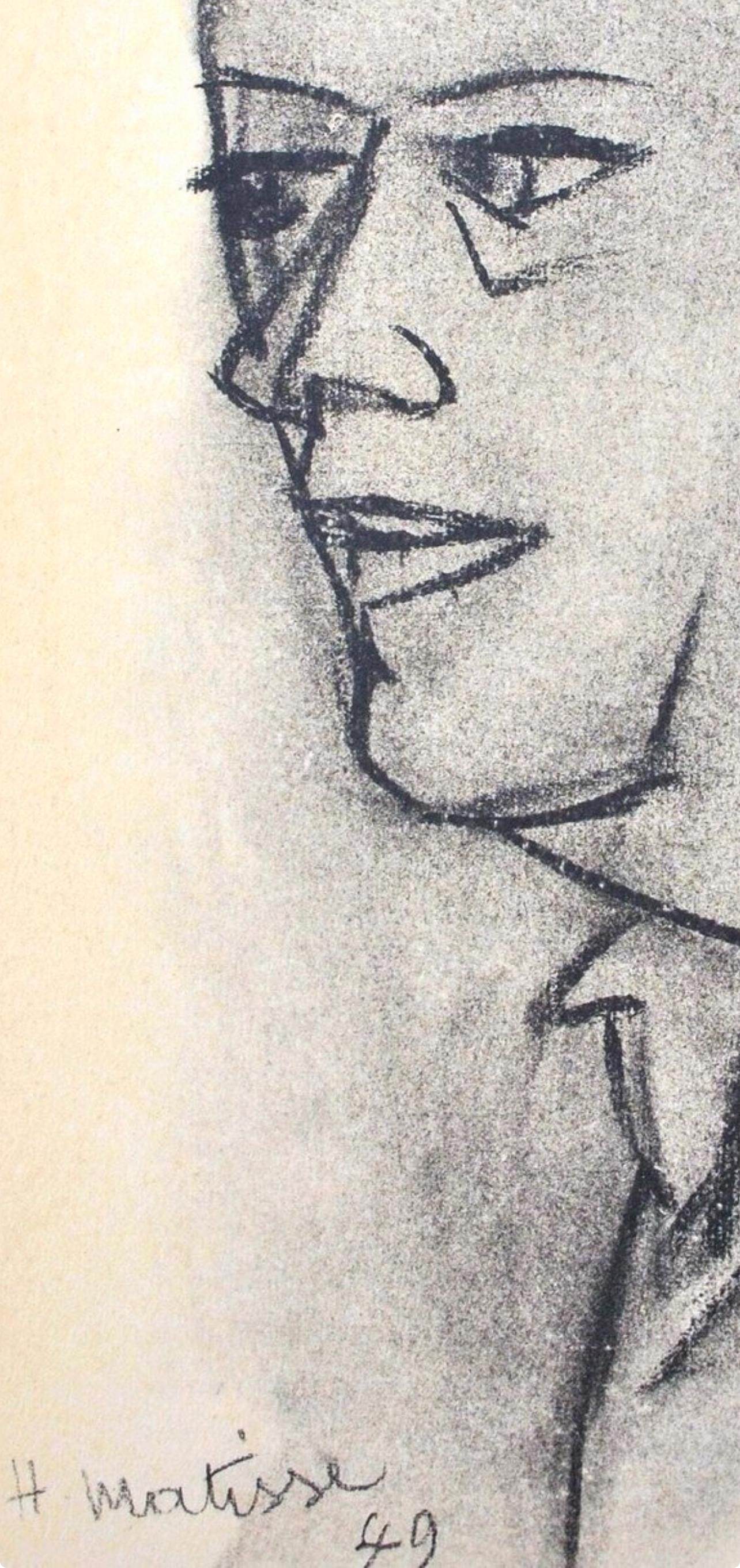 Matisse, Professeur René Leriche, Portraits par Henri Matisse (after) For Sale 3