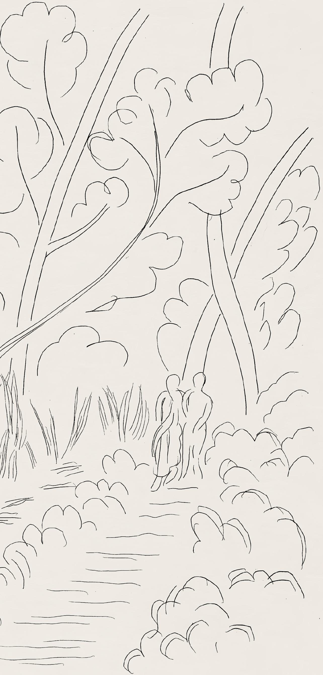 Matisse, Prose pour des esseintes, Poésies (dopo) - Print di Henri Matisse