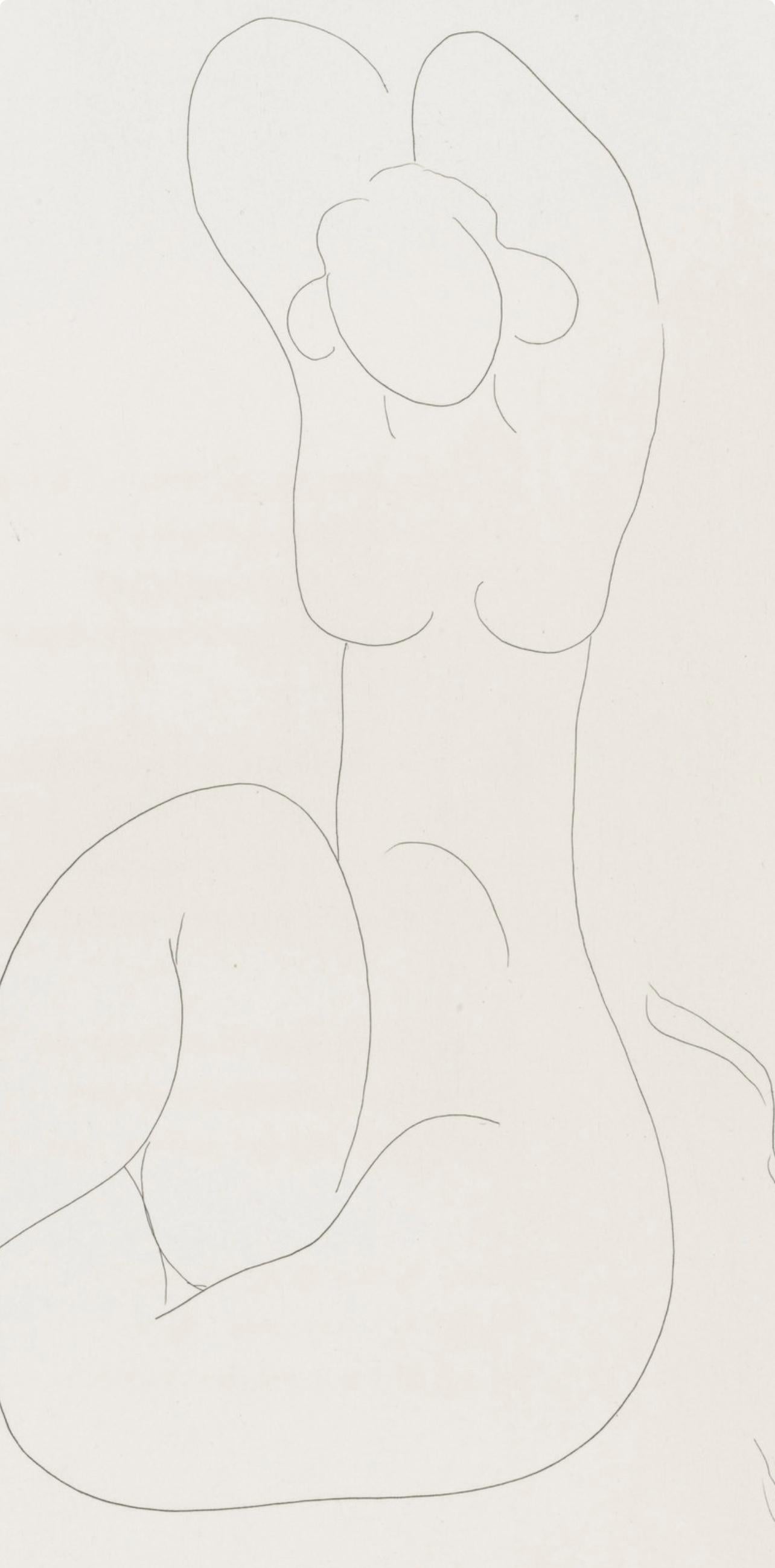 Matisse, Quelle soie aux baume de temps, Poésies (dopo) - Print Moderno di Henri Matisse