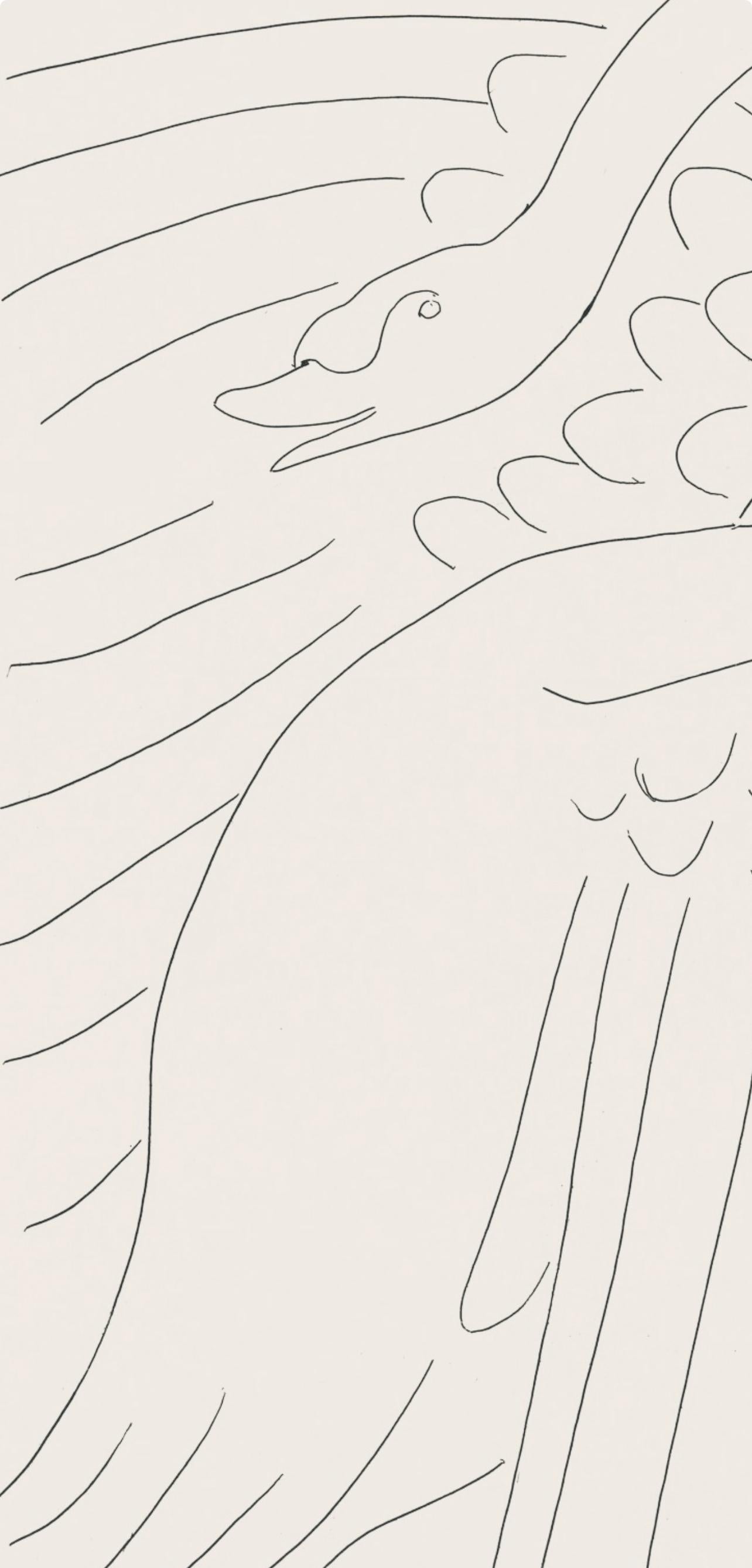 Matisse, Le Cygne, Poésies (after) - Print by Henri Matisse