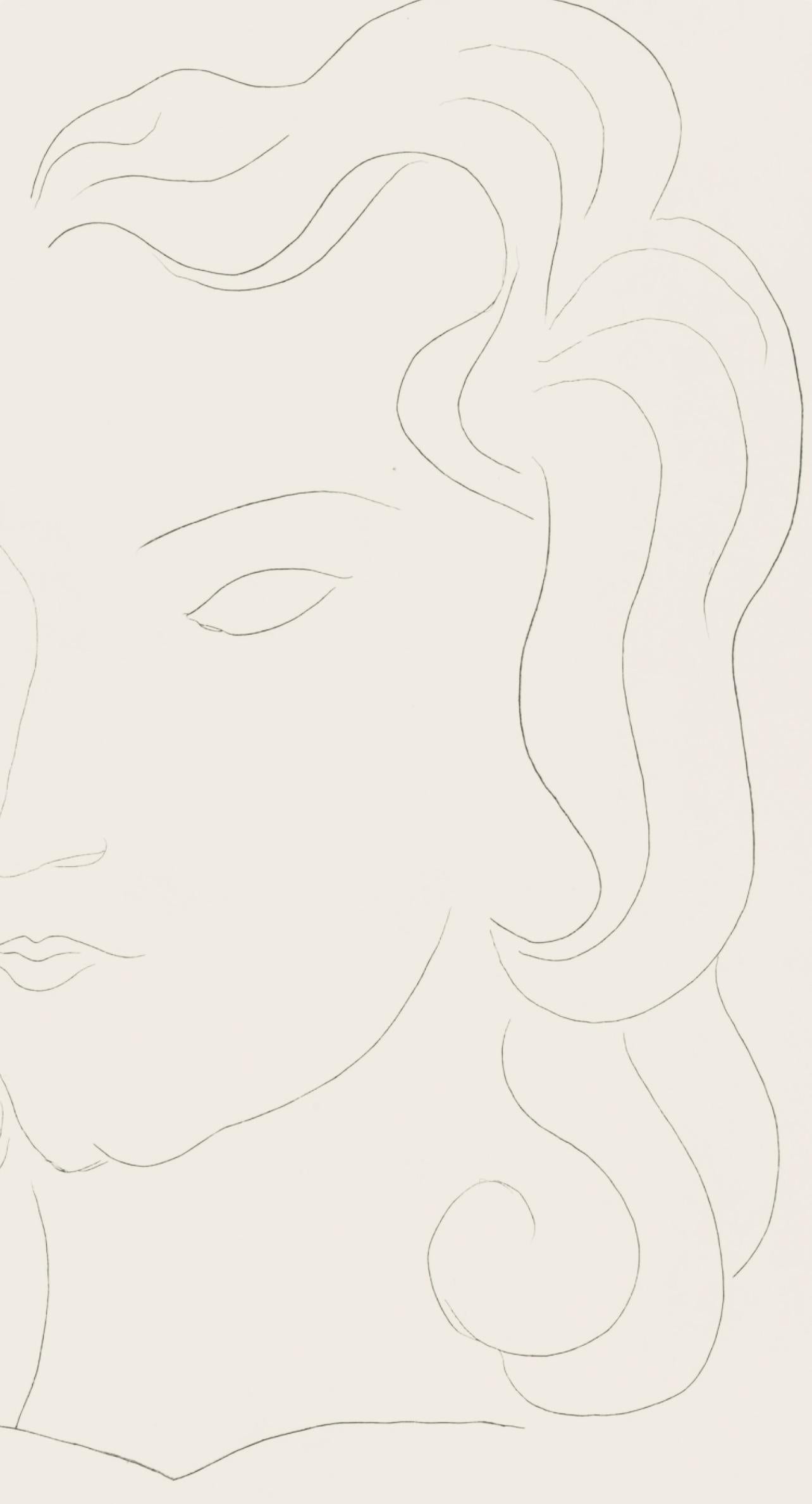 Matisse, Rondels, Poésies (after) - Modern Print by Henri Matisse