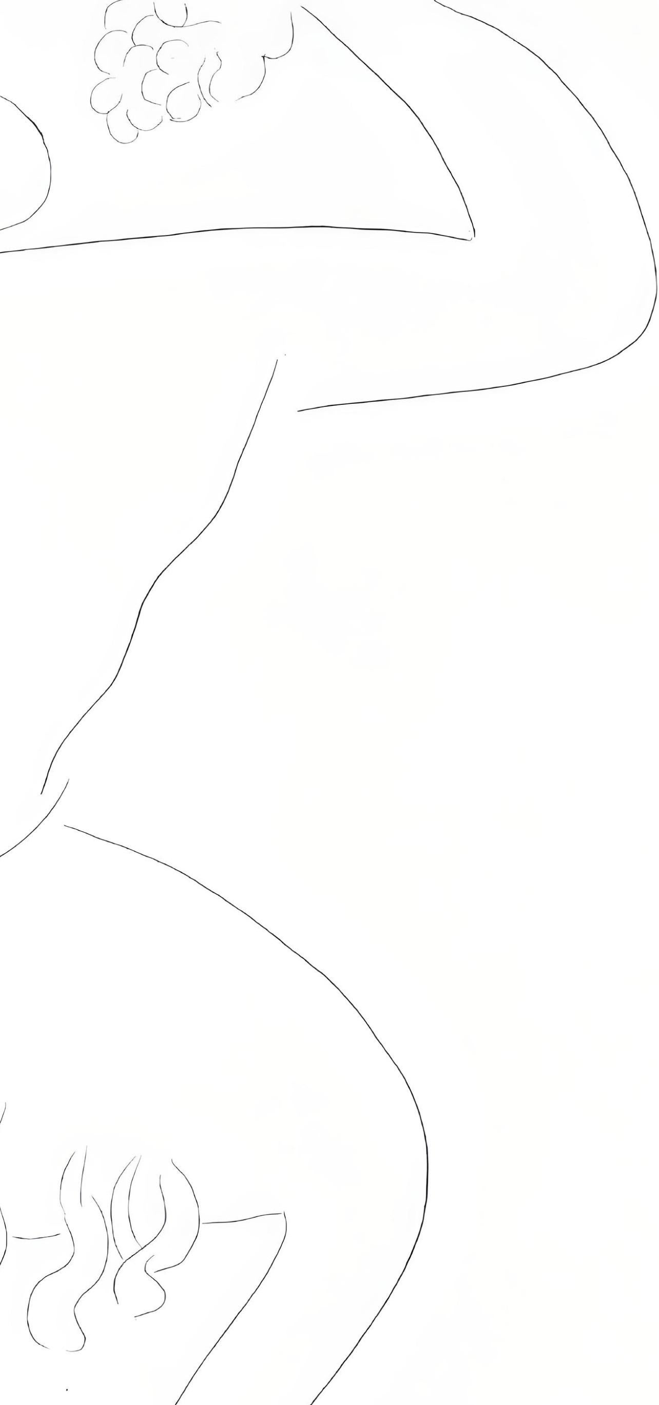 Matisse, Sainte II, Poésies de Stéphane Mallarmé (nach) (Fauvismus), Print, von Henri Matisse