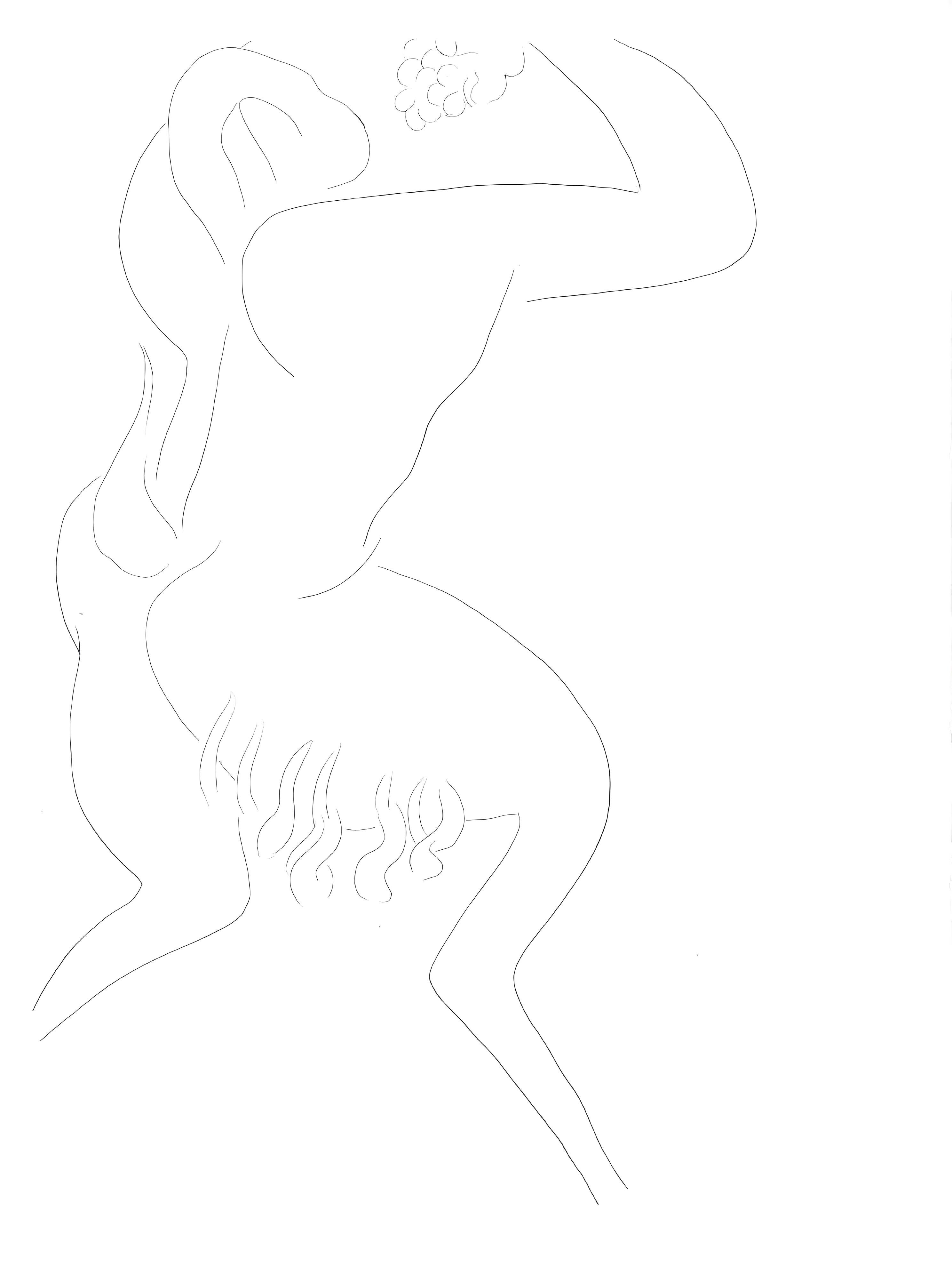 Matisse, Sainte II, Poésies de Stéphane Mallarmé (nach)
