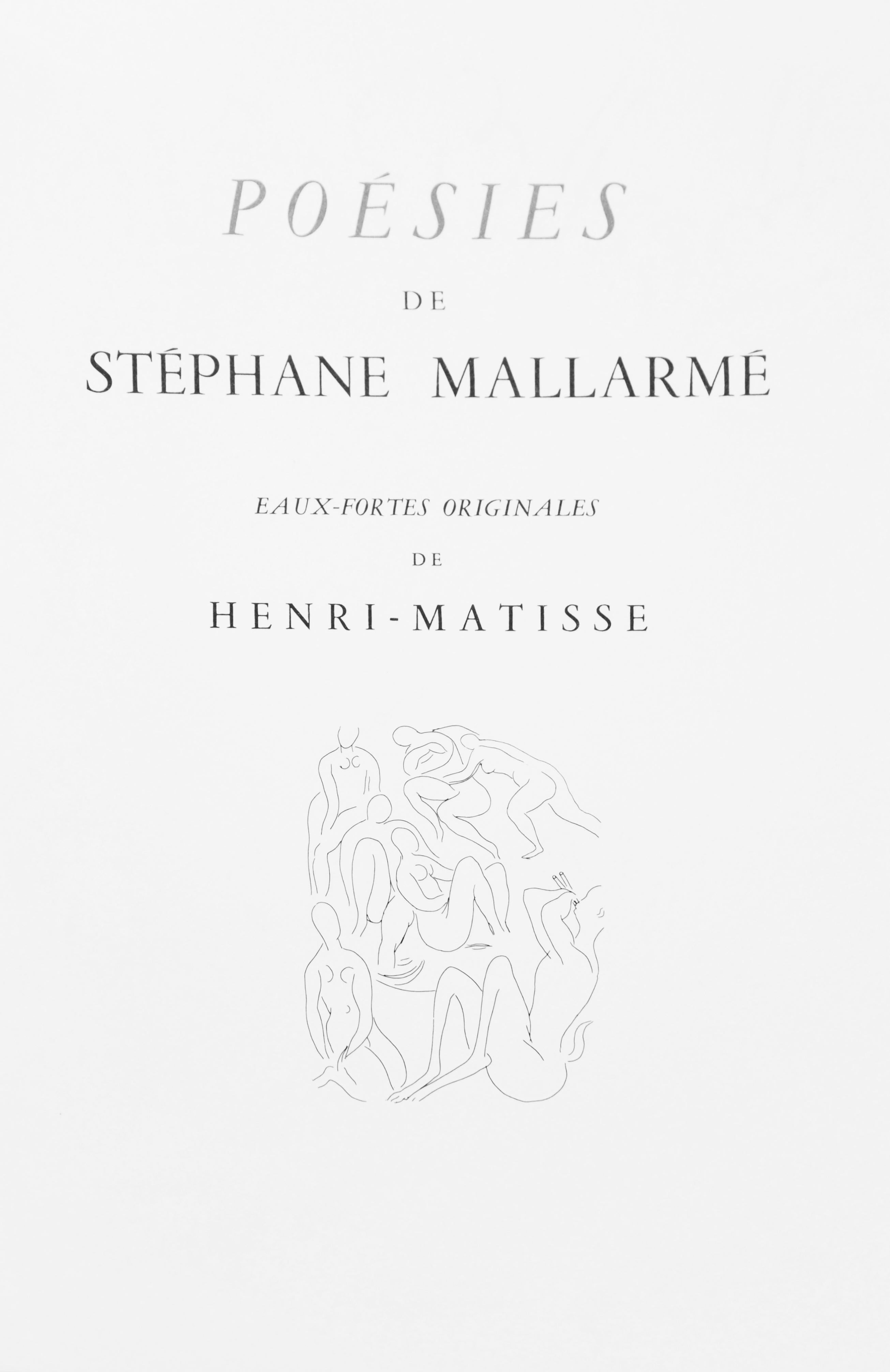 Matisse, Sans titre, Poésies de Stéphane Mallarmé (nach) im Angebot 1