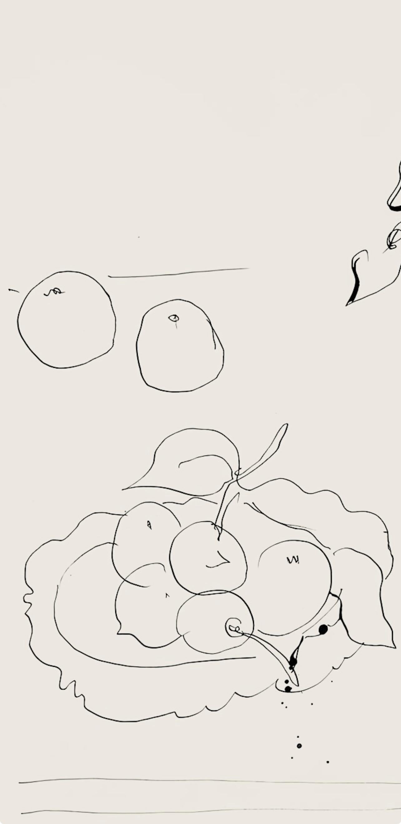 Matisse, Série A, var. 1 (Duthuit 9), Dessins, Thèmes et variations (after) - Modern Print by Henri Matisse