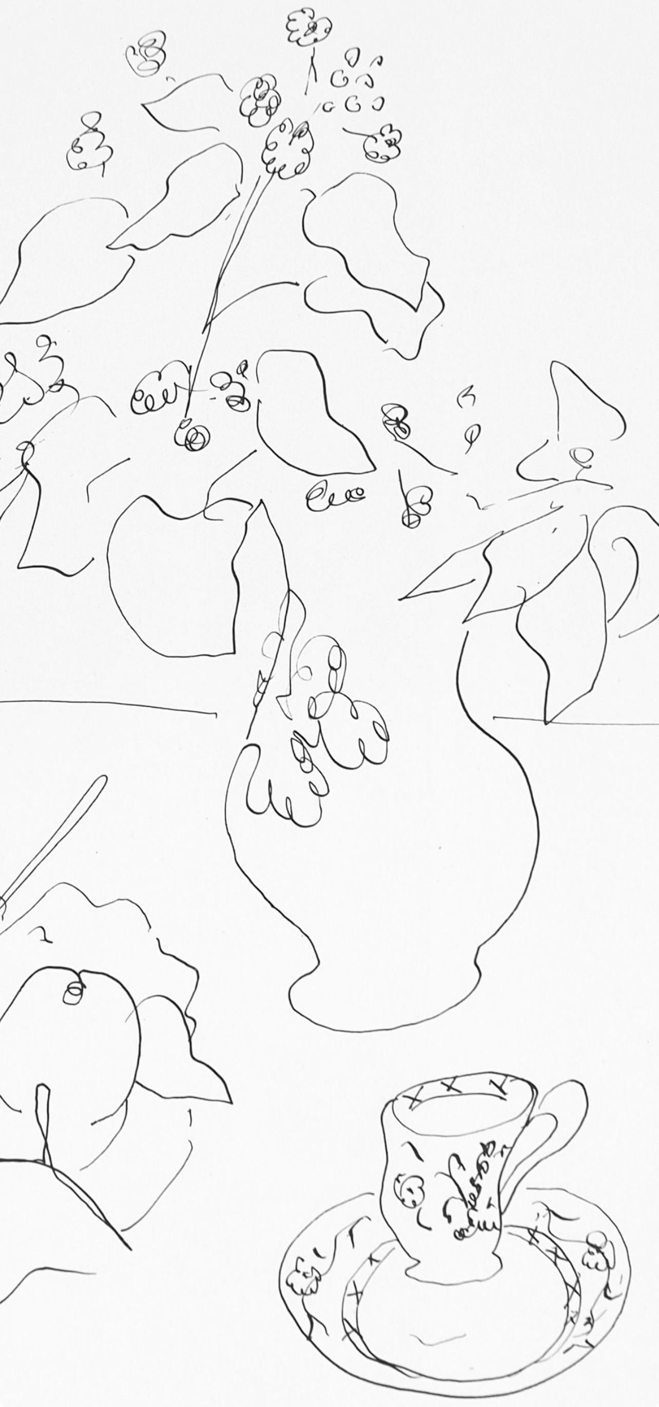 Henri Matisse, Series A, Var. 3, Drawings, Themes and Variations, 1943 (after) For Sale 1