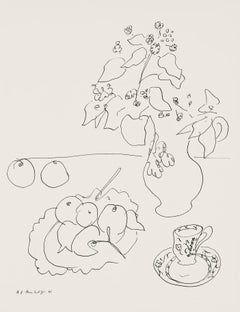 Matisse, Série A, var. 3 (Duthuit 9), Dessins, Thèmes et variations (after)