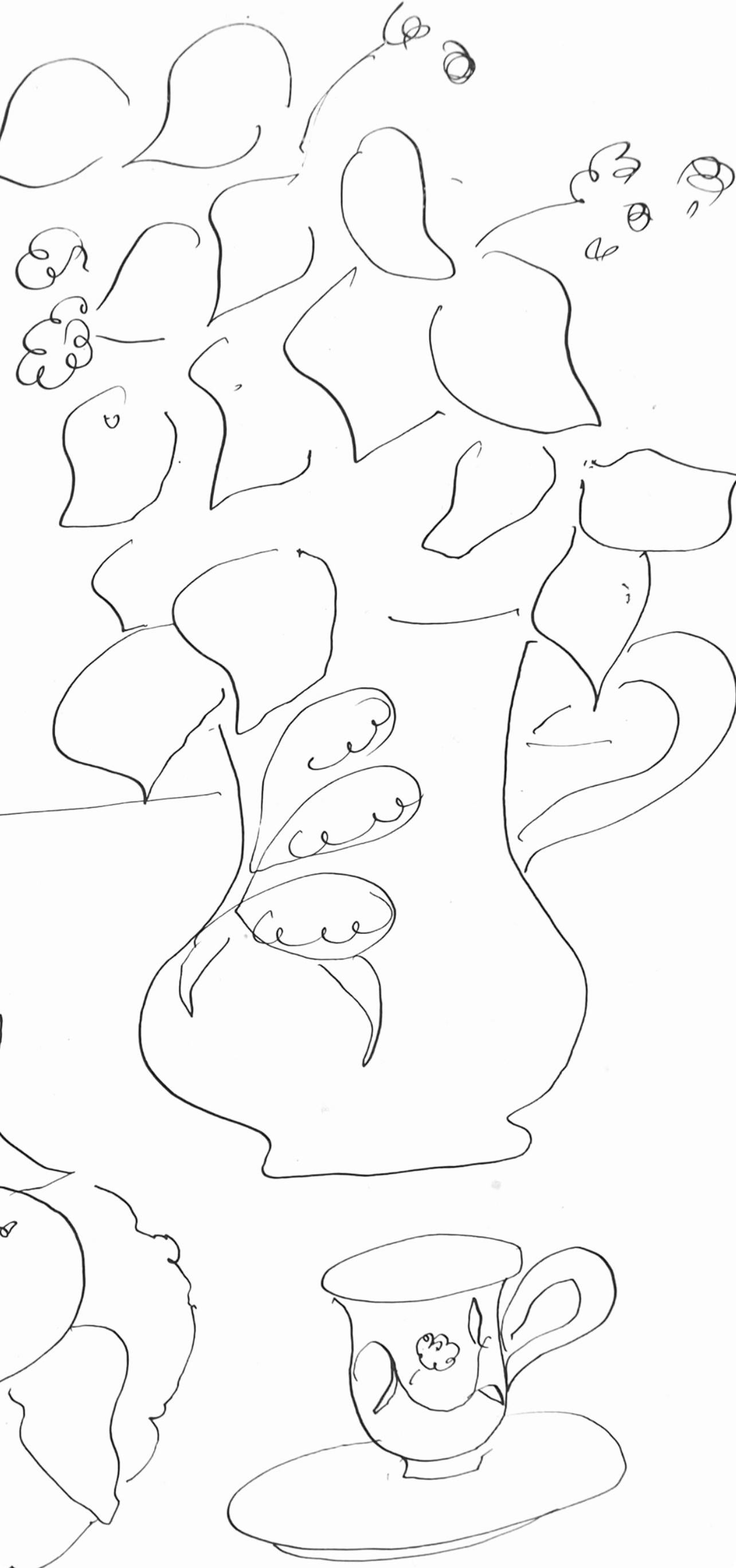 Henri Matisse, Series A, Var. 6, Drawings, Themes and Variations, 1943 (after) For Sale 1