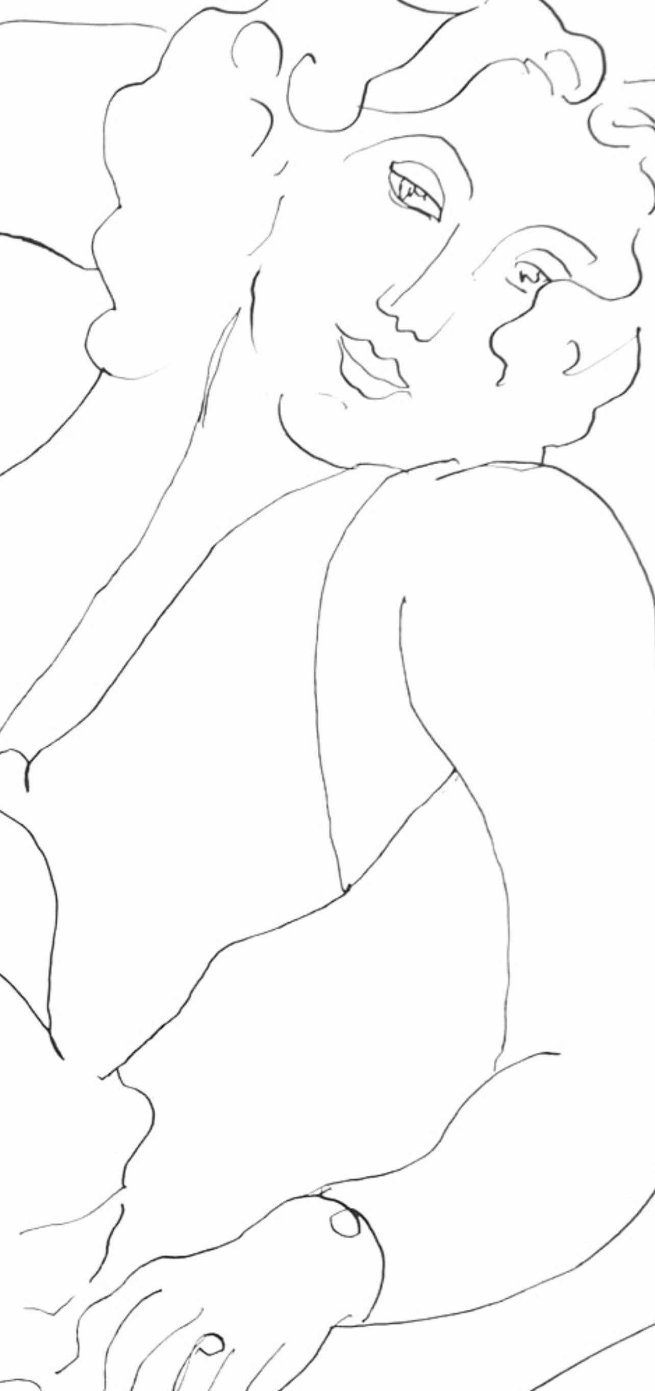 Henri Matisse, Series B, Var. 2, Dessins, Themes et Variations, 1943 (after) For Sale 1