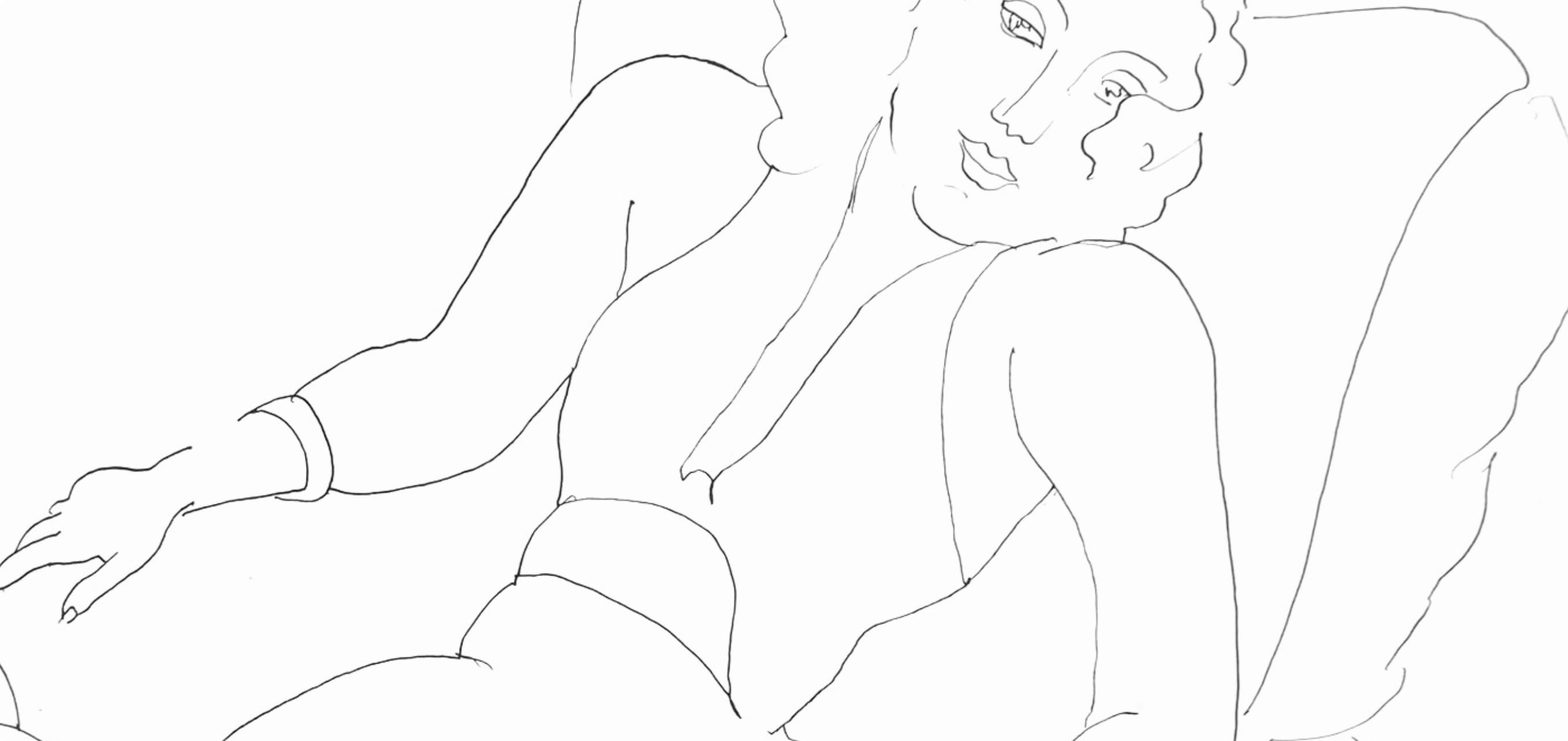 Henri Matisse, Series B, Var. 2, Dessins, Themes et Variations, 1943 (after) For Sale 3
