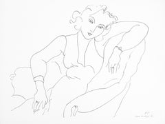 Matisse, Série B, var. 5 (Duthuit 9), Dessins, Thèmes et variations (nach)