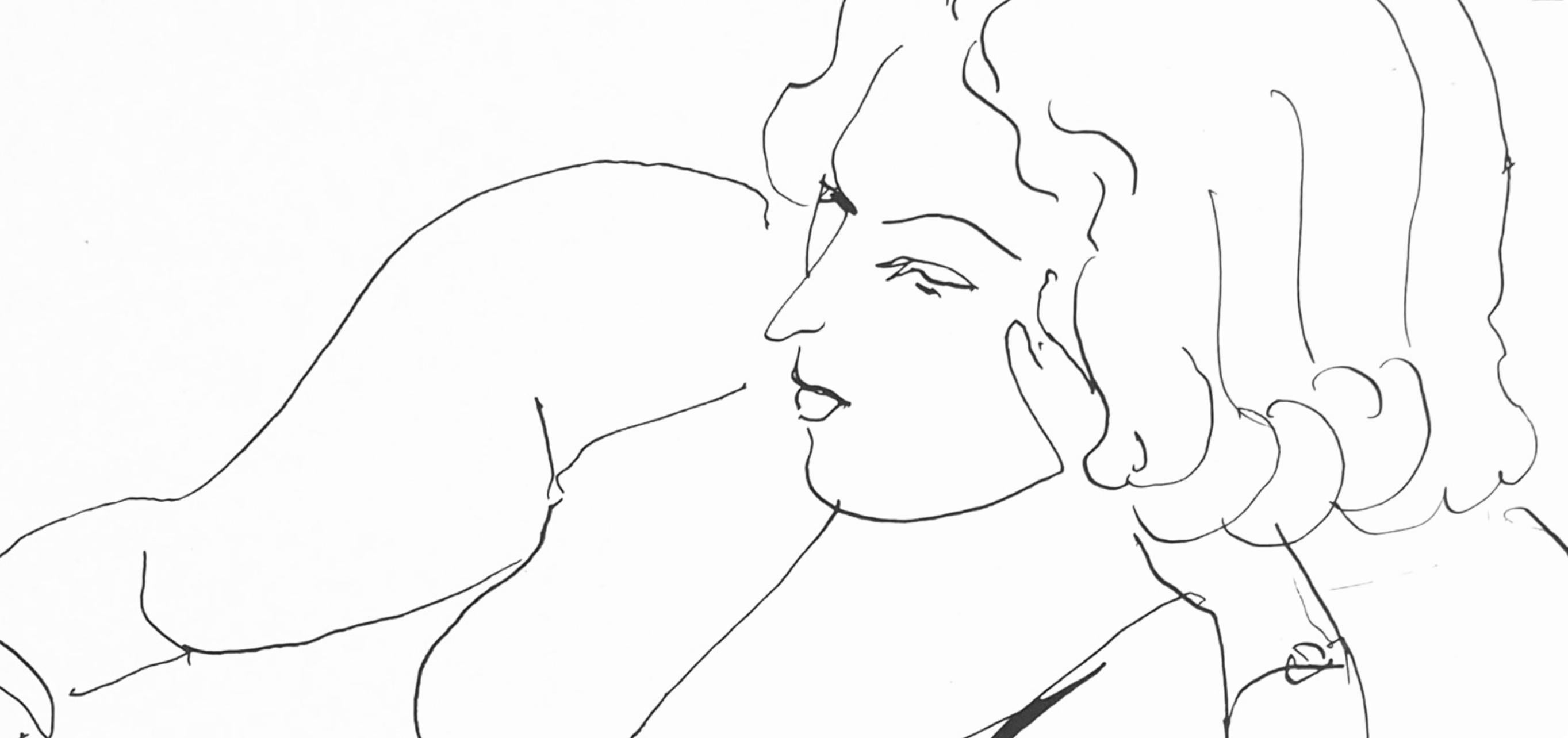 Henri Matisse, Series B, Var. 6, Drawings, Themes and Variations, 1943 (after) For Sale 2