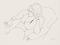 Matisse, Série B, var. 6 (Duthuit 9), Dessins, Thèmes et variations (after)