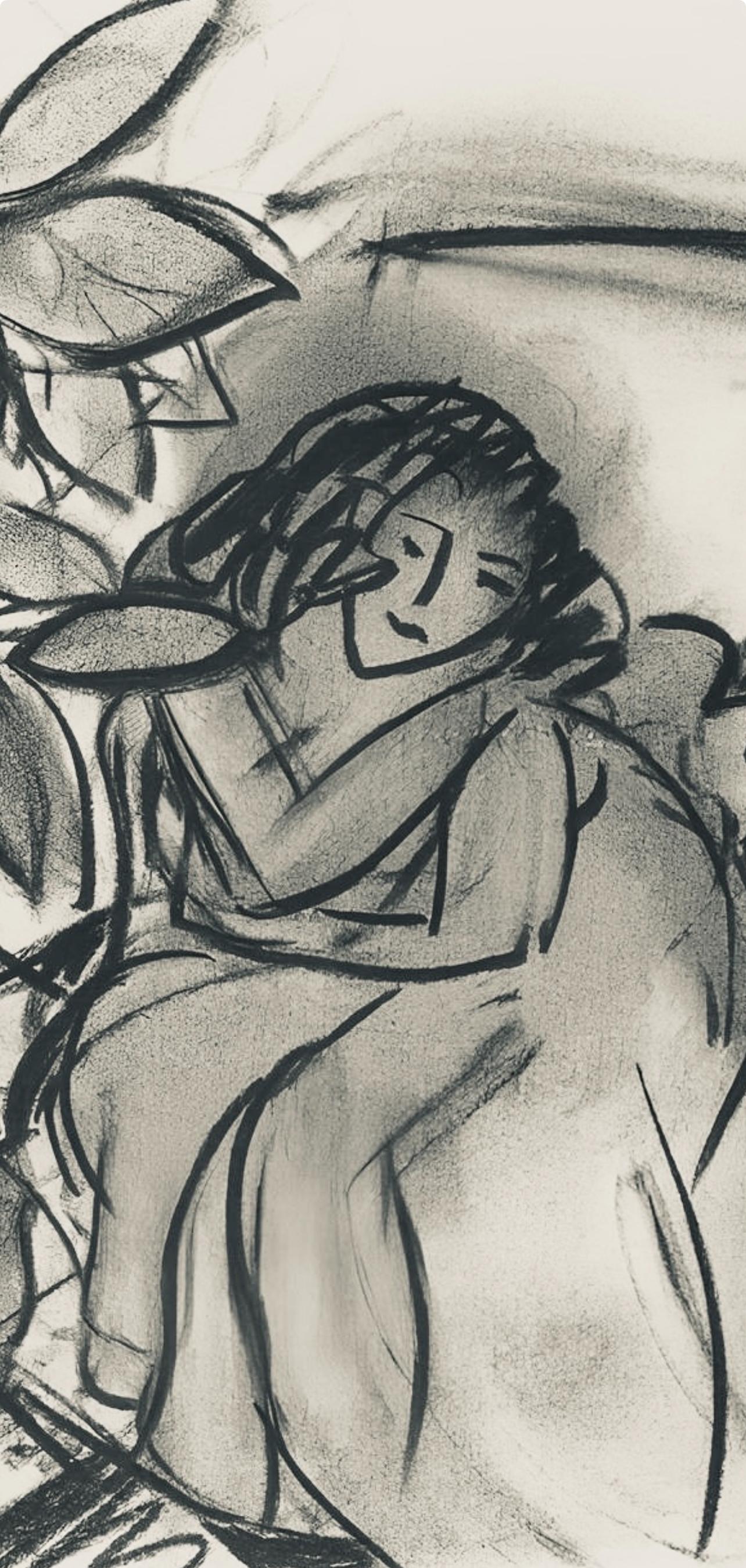Lithograph on vélin pur fil paper. Inscription: Signed in the plate and unnumbered, as issued. Good condition. Notes: From the folio, Henri Matisse, Dessins, Thèmes et Variations, 1943. Published by Martin Fabiani, Éditeur, Paris; printed by Georges