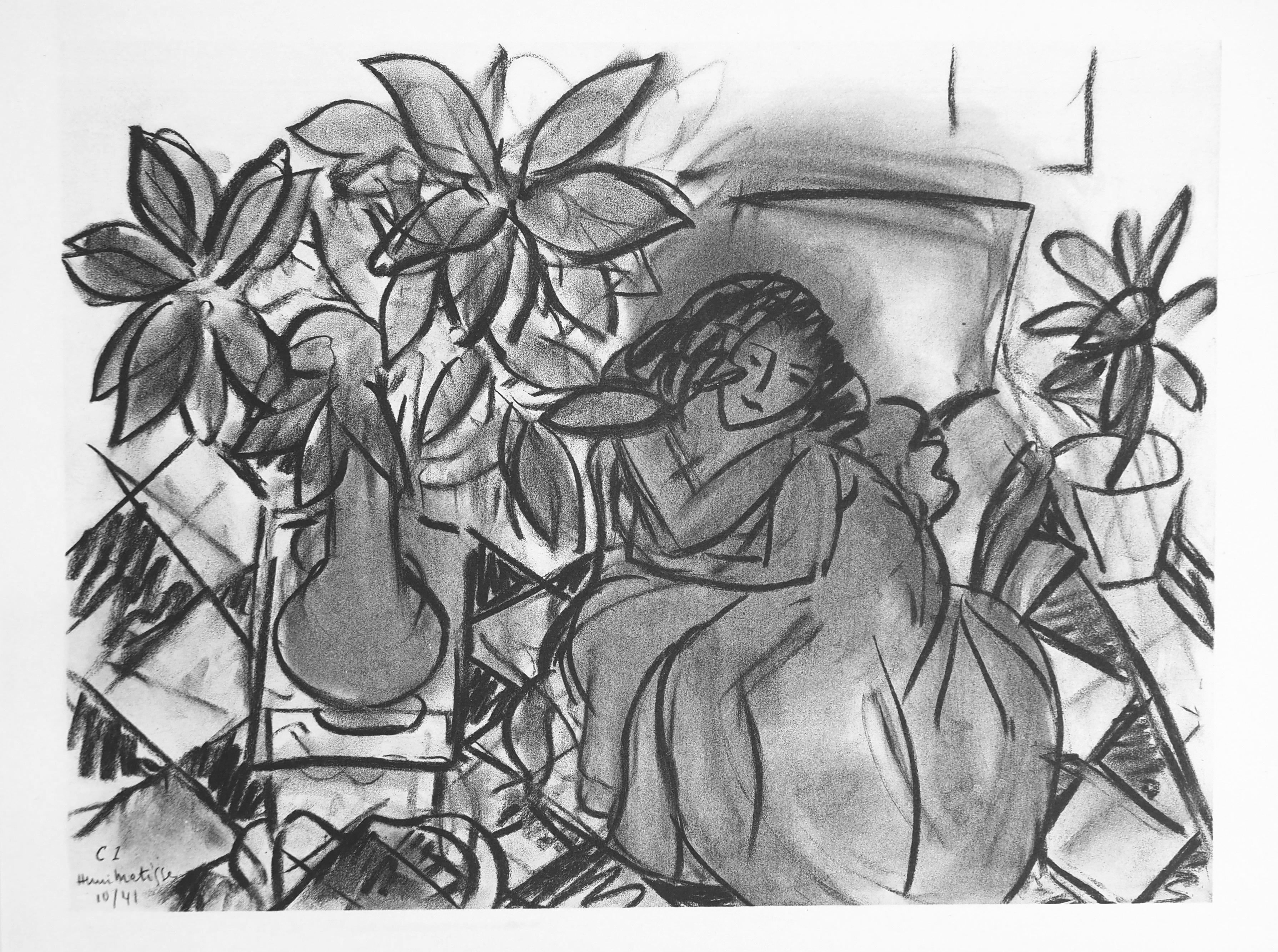 Henri Matisse, Series C, Var. 1, Drawings, Themes and Variations, 1943 (after) For Sale 4