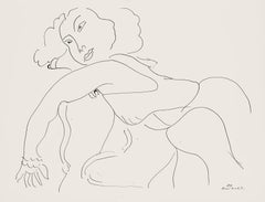 Matisse, Série D, var. 7 (Duthuit 9), Dessins, Thèmes et variations (nach)