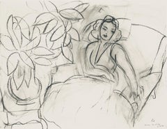 Matisse, Série E, var. 1 (Duthuit 9), Dessins, Thèmes et variations (after)
