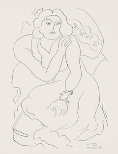 Matisse, Série E, var. 10 (Duthuit 9), Dessins, Thèmes et variations (dopo)