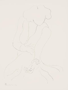 Matisse, Série E, var. 3 (Duthuit 9), Dessins, Thèmes et variations (after)