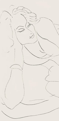 Henri Matisse, Series E, Var. 7, Drawings, Themes and Variations, 1943 (after)
