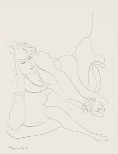 Matisse, Série E, var. 7 (Duthuit 9), Dessins, Thèmes et variations (after)